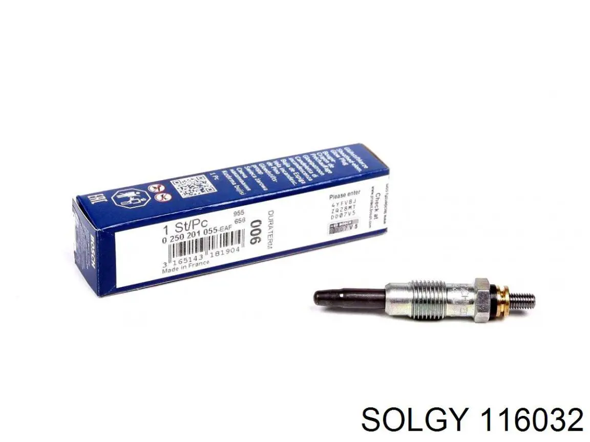 Świeca żarowa 116032 Solgy