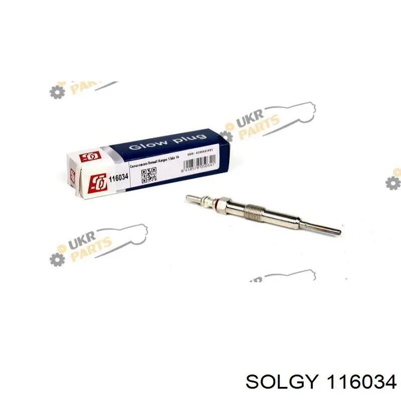 Świeca żarowa Solgy 116034