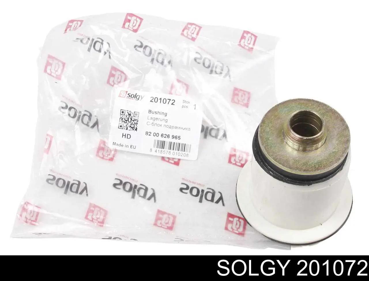 Tuleja (poduszka) przedniej belki Solgy 201072 cena, od 25,49 USD