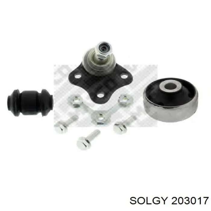 Sworzeń wahacza dolny prawy 203017 Solgy