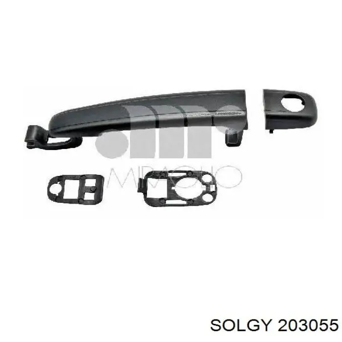 Sworzeń wahacza dolny 203055 Solgy