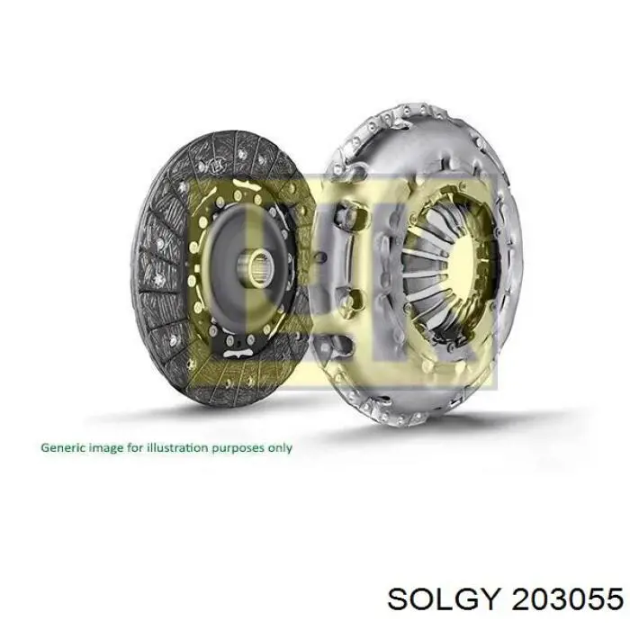 Sworzeń wahacza dolny Solgy 203055