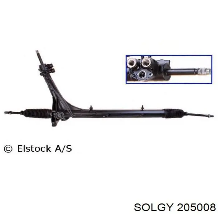 Listwa kierownicza (maglownica) Solgy 205008 cena, od 202,61 USD