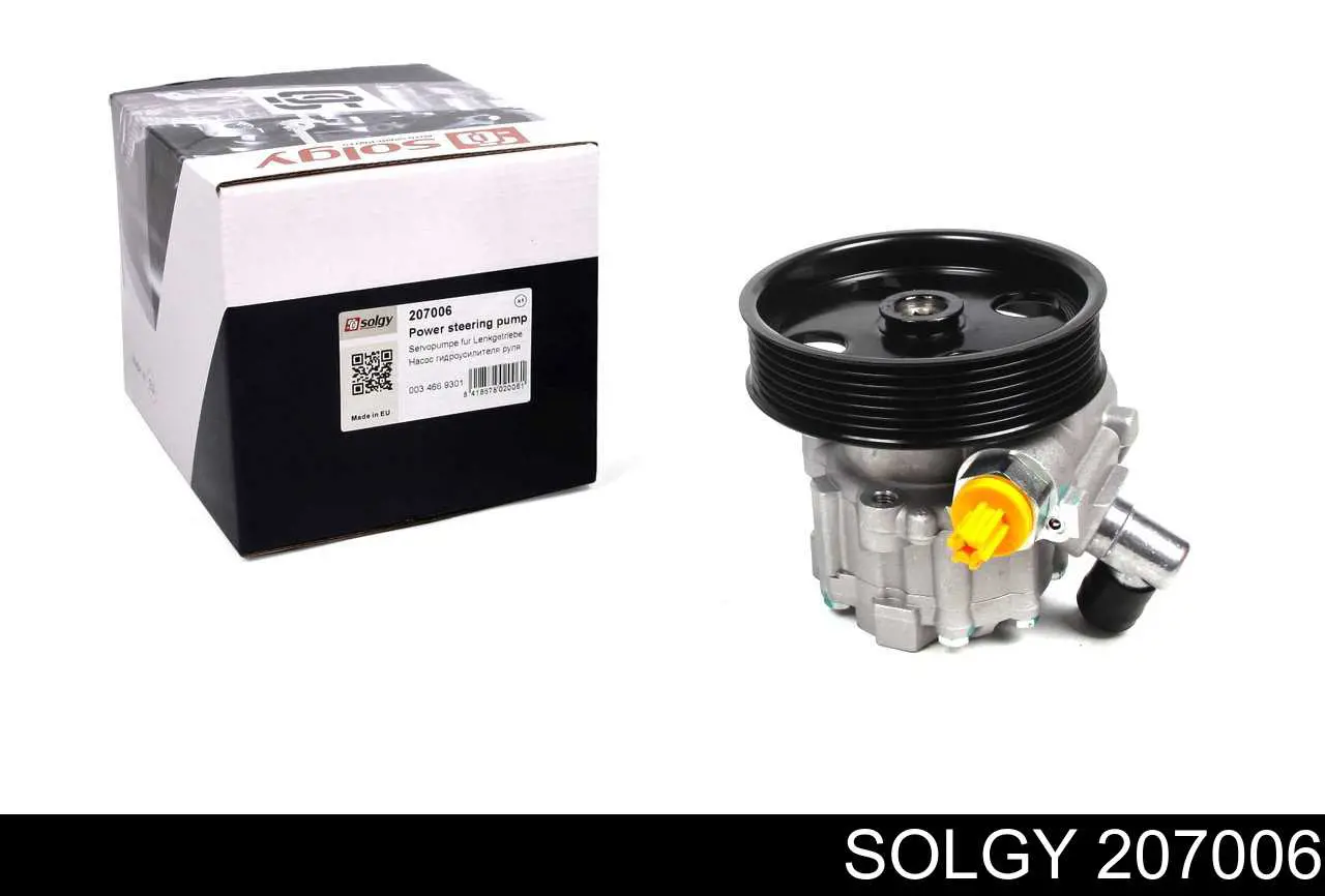 Pompa wspomagania hydraulicznego kierownicy 207006 Solgy