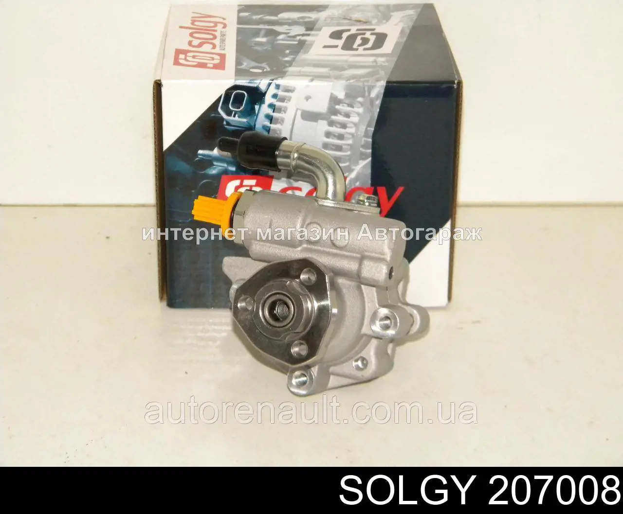 Pompa wspomagania hydraulicznego kierownicy 207008 Solgy