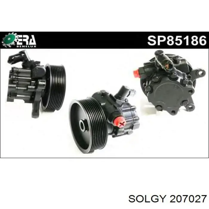 Pompa wspomagania hydraulicznego kierownicy Solgy 207027 cena, od 128,21 USD