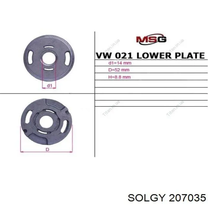 Pompa wspomagania hydraulicznego kierownicy MSG FO048 cena, od 154,54 USD