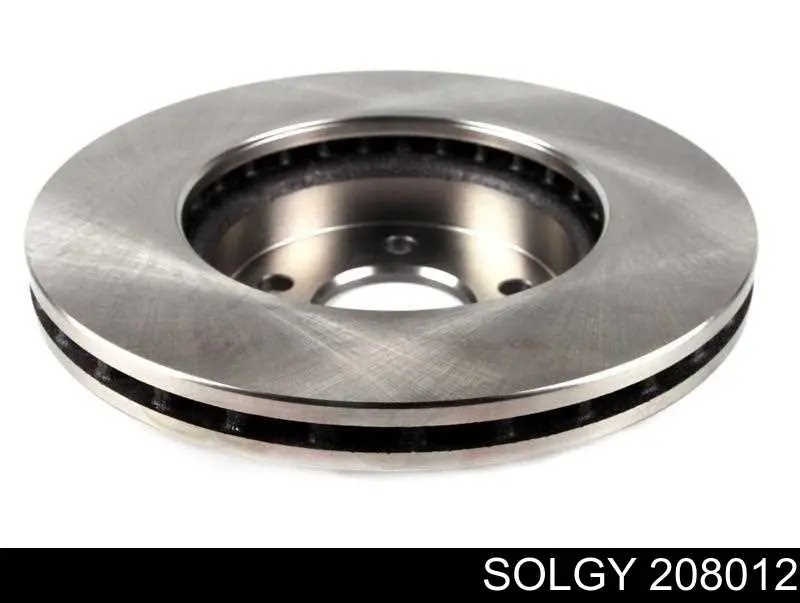 208012 Solgy Tarcza hamulcowa przednia