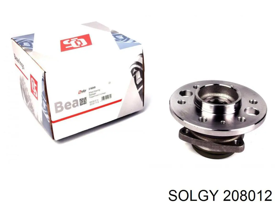 Tarcza hamulcowa przednia Solgy 208012 cena, od 55,86 USD