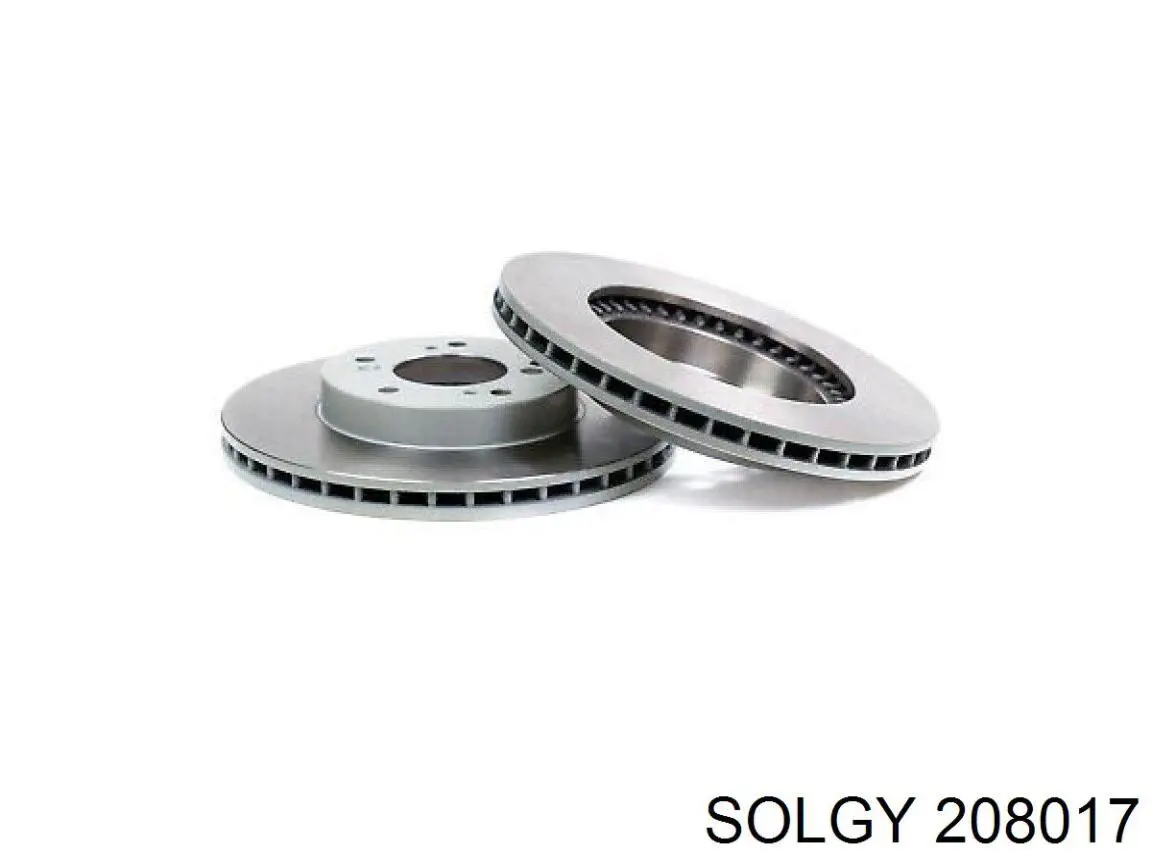 Tarcza hamulcowa tylna Solgy 208017 cena, od 49,23 USD