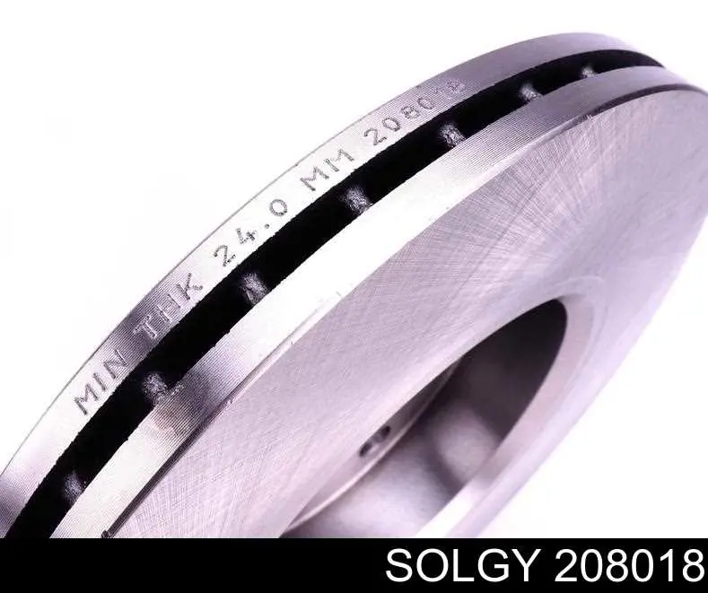 Tarcza hamulcowa przednia Solgy 208018 cena, od 59,17 USD