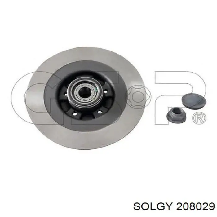 Tarcza hamulcowa tylna Solgy 208029 cena, od 91,51 USD