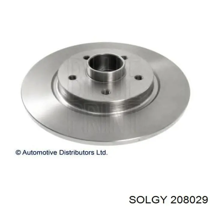 Tarcza hamulcowa tylna Solgy 208029 cena, od 91,51 USD