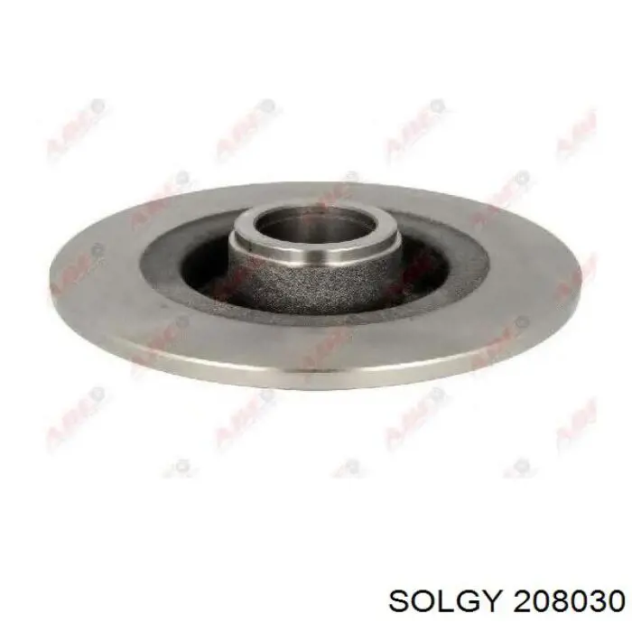 Tarcza hamulcowa tylna Solgy 208030 cena, od 47,86 USD