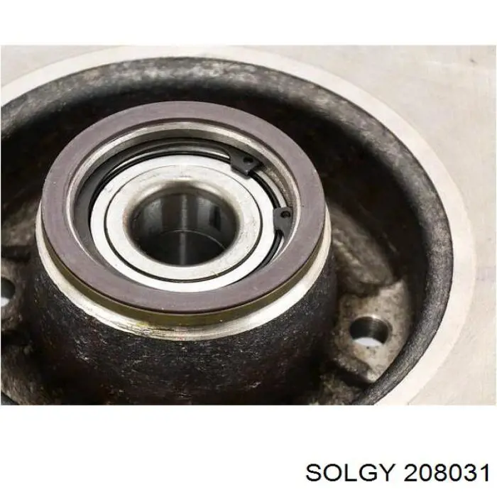 208031 Solgy Tarcza hamulcowa tylna