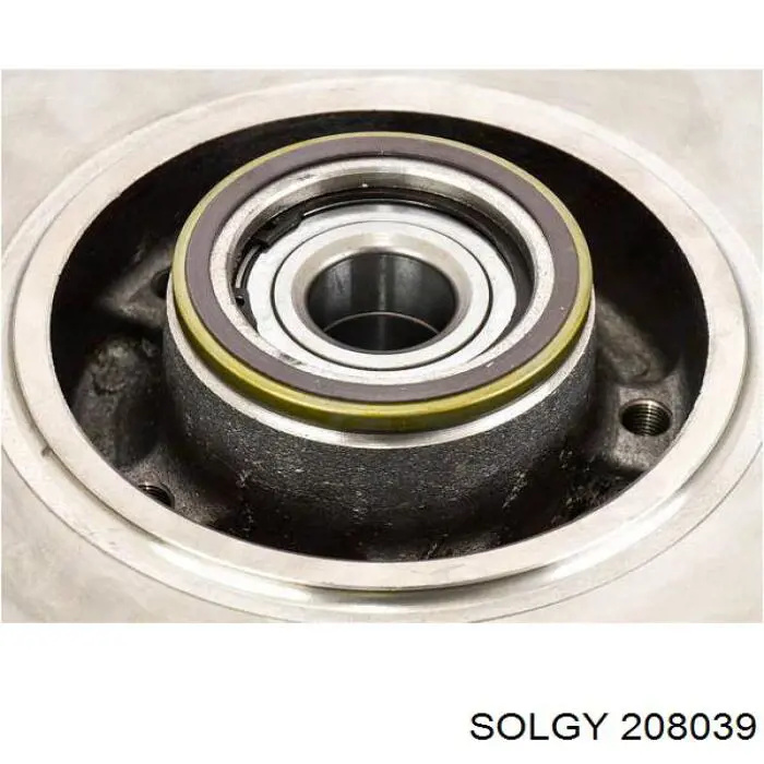 208039 Solgy Tarcza hamulcowa tylna