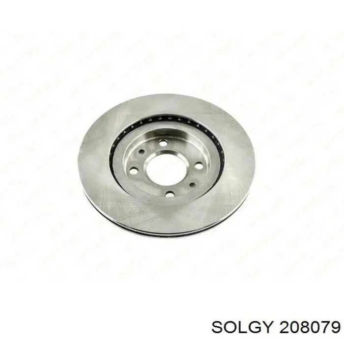 208079 Solgy Tarcza hamulcowa przednia