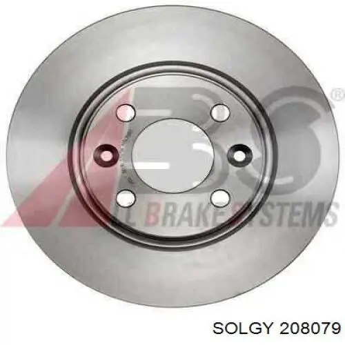 Tarcza hamulcowa przednia Solgy 208079 cena, od 36,88 USD