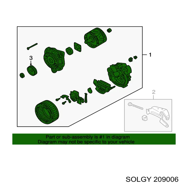 Klocki hamulcowe przednie tarczowe Solgy 209006 cena, od 21,90 USD