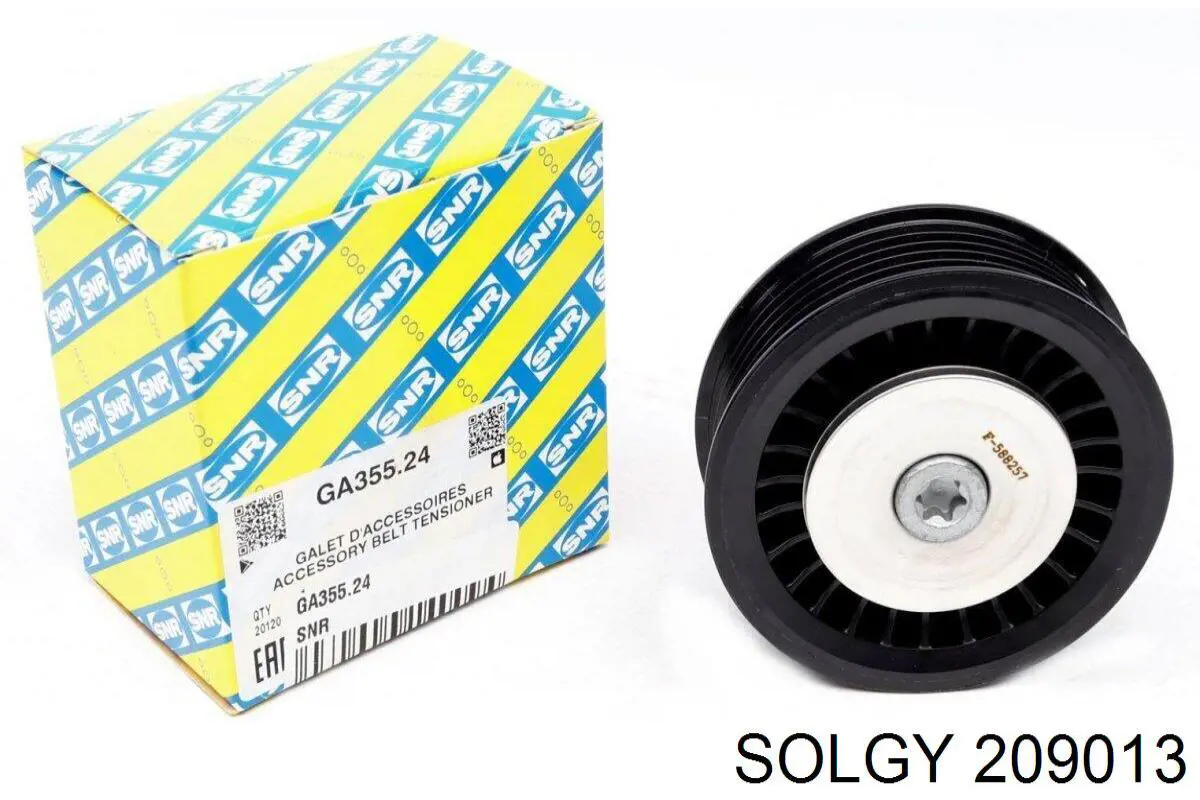 209013 Solgy Klocki hamulcowe przednie tarczowe