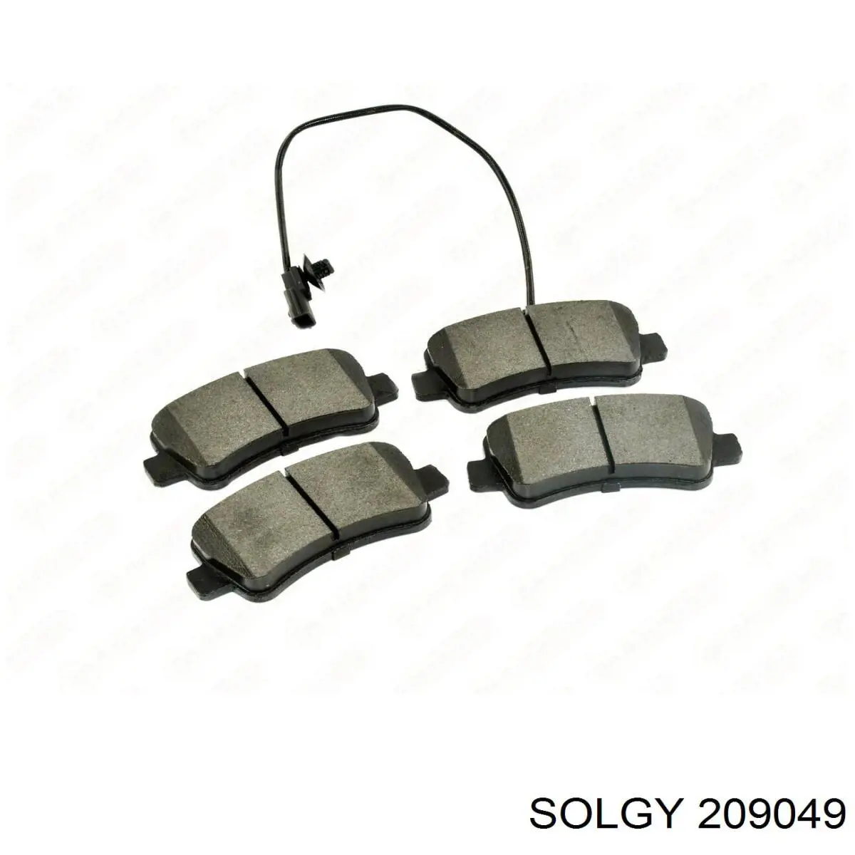 Okładziny (klocki) do hamulców tarczowych tylne Solgy 209049 cena, od 29,20 USD