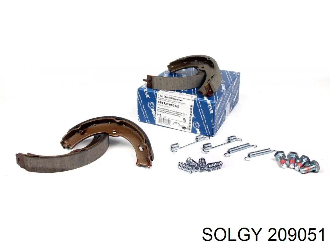 Klocki hamulca ręcznego Solgy 209051 cena, od 24,39 USD