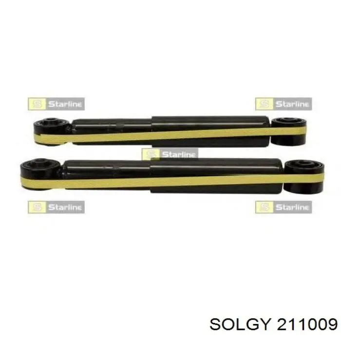 Amortyzator tylny Solgy 211009