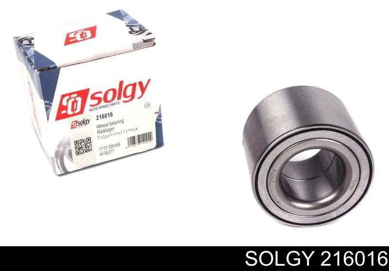 216016 Solgy Tarcza hamulcowa tylna
