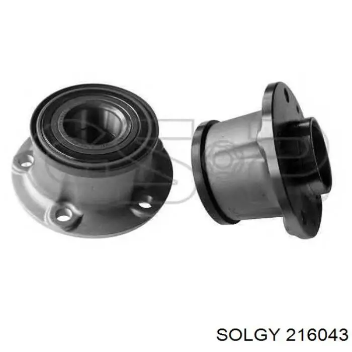216043 Solgy piasta tylna