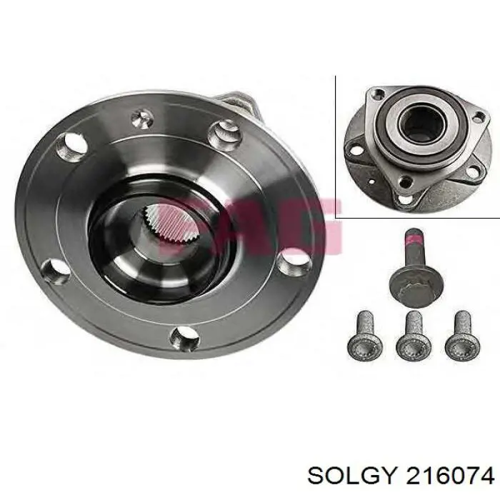Piasta przednia Solgy 216074
