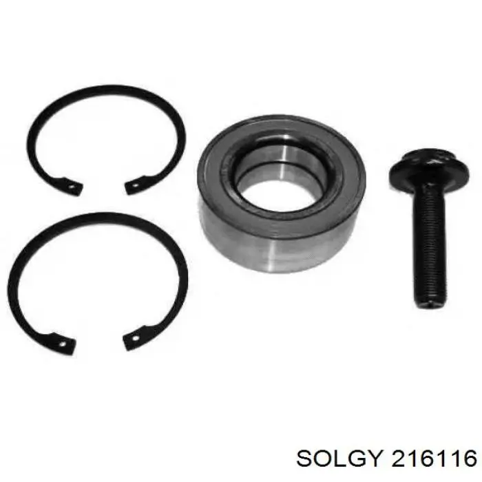 216116 Solgy Lożysko piasty tylnej/przedniej