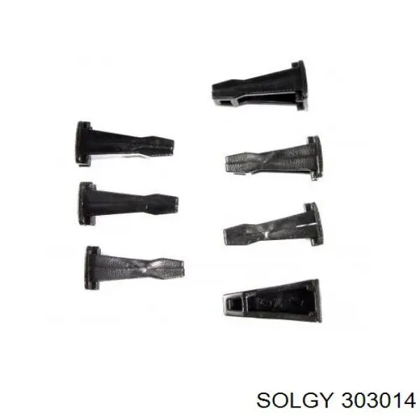 Nakładka na drzwi tylne lewe dolna Solgy 303014