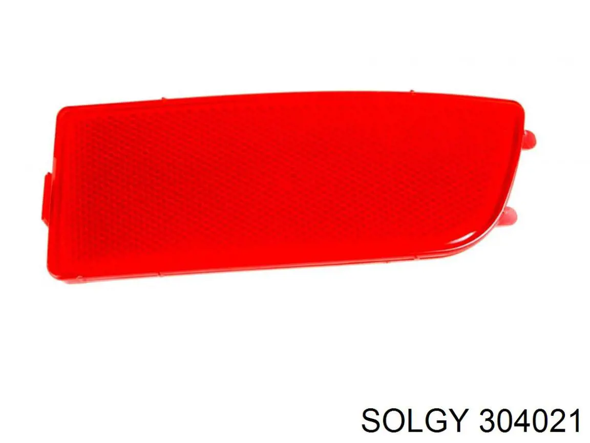 304021 Solgy lampa odblaskowa zderzaka tylnego prawa