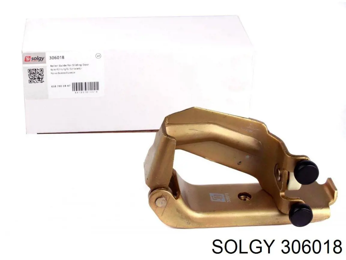 306018 Solgy Rolka drzwi bocznych (przesuwnych) prawa środkowa