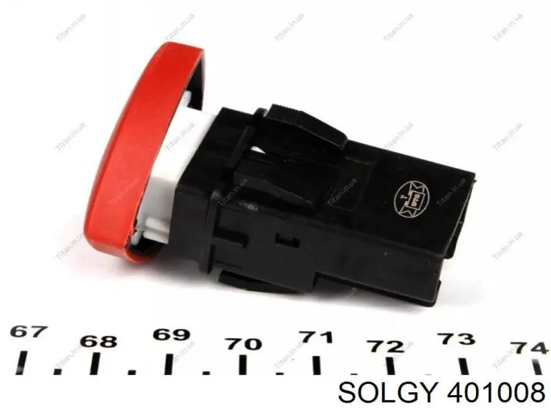 401008 Solgy przycisk włączania światła awaryjnego