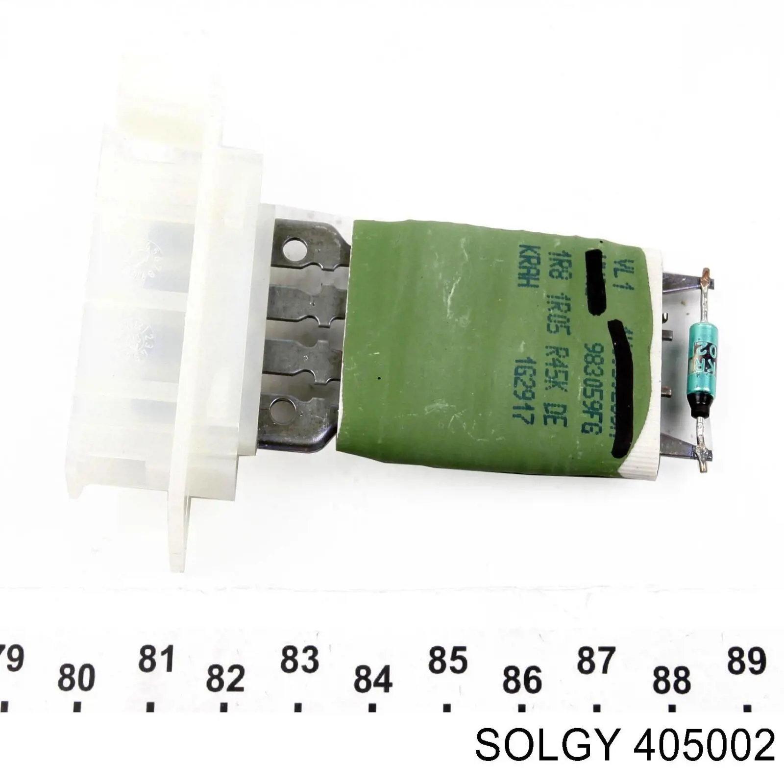 Rezystor wentylatora nagrzewnicy (ogrzewacza kabiny) 405002 Solgy