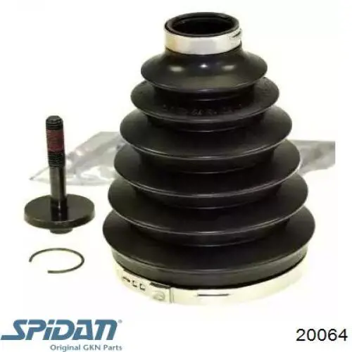 Osłona przegubu homokinetycznego półosi przedniej zewnętrzna GKN-Spidan 20064 cena, od 16,87 USD