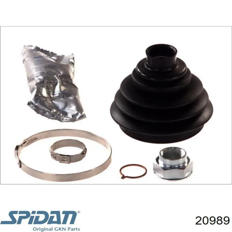 Osłona przegubu homokinetycznego półosi przedniej zewnętrzna GKN-Spidan 20989 cena, od 19,41 USD
