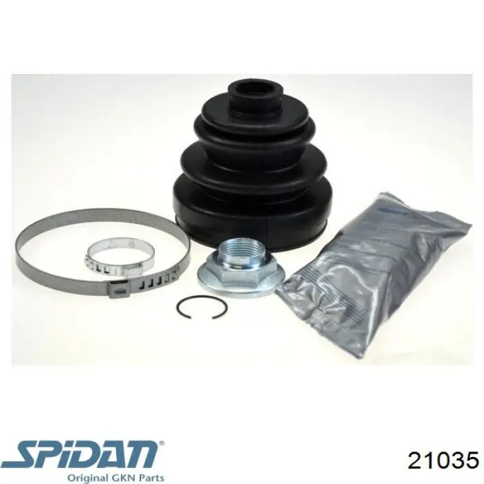 Osłona przegubu homokinetycznego półosi przedniej zewnętrzna GKN-Spidan 21035 cena, od 9,41 USD