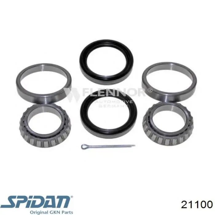 Do koszyka 21100 GKN-Spidan Osłona przegubu homokinetycznego półosi przedniej zewnętrzna