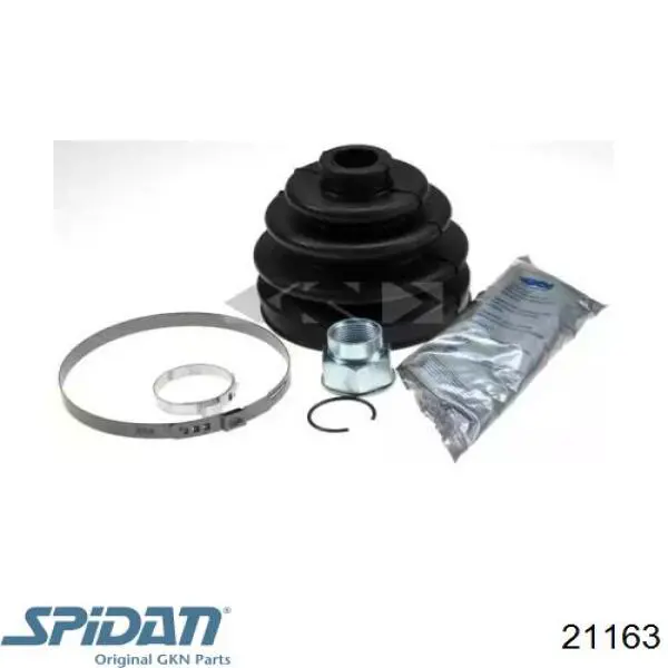 Osłona przegubu homokinetycznego półosi przedniej zewnętrzna GKN-Spidan 21163 cena, od 13,34 USD
