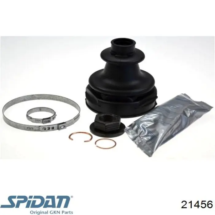 Do koszyka 21456 GKN-Spidan Osłona przegubu homokinetycznego półosi przedniej zewnętrzna