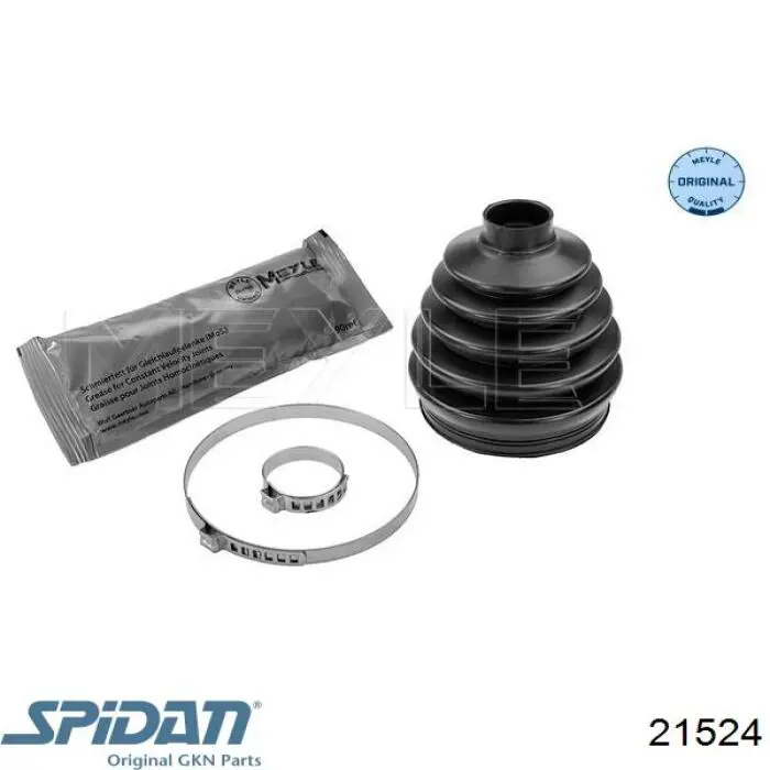 Osłona przegubu homokinetycznego półosi przedniej zewnętrzna GKN-Spidan 21524 cena, od 16,16 USD