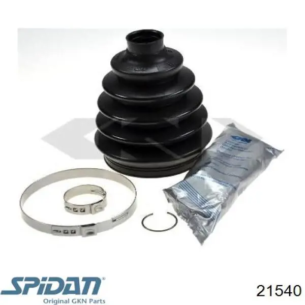 Osłona przegubu homokinetycznego półosi przedniej zewnętrzna GKN-Spidan 21540 cena, od 13,37 USD