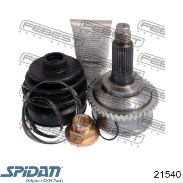 Do koszyka 21540 GKN-Spidan Osłona przegubu homokinetycznego półosi przedniej zewnętrzna
