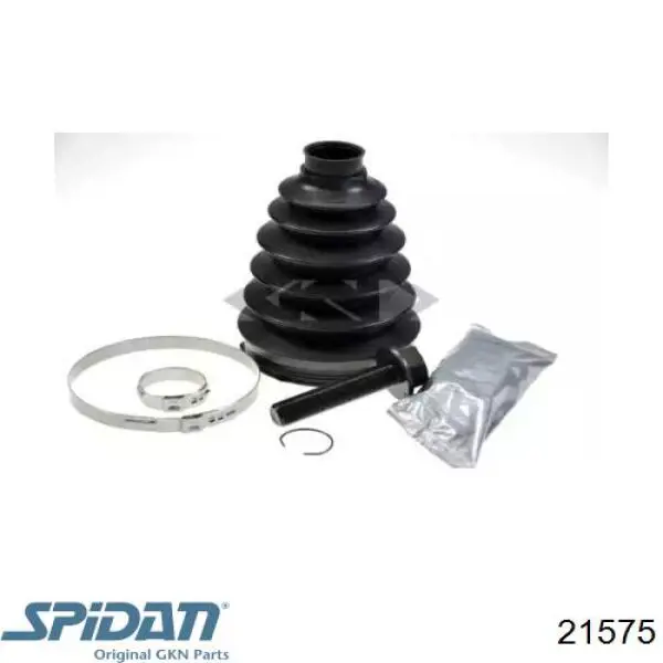 Osłona przegubu homokinetycznego półosi przedniej zewnętrzna GKN-Spidan 21575 cena, od 15,09 USD