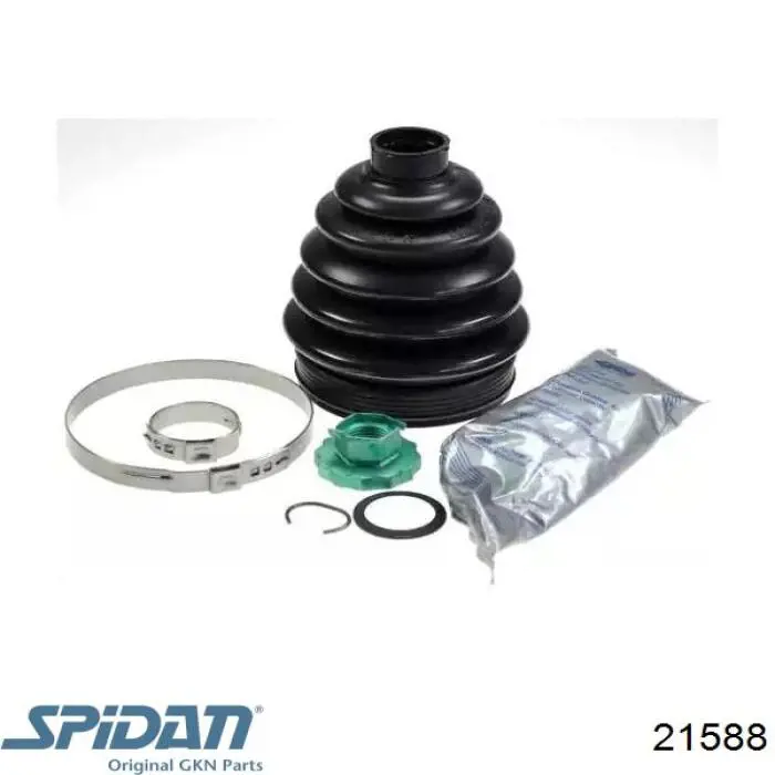 Osłona przegubu homokinetycznego półosi przedniej zewnętrzna GKN-Spidan 21588 cena, od 17,61 USD