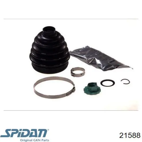 Do koszyka 21588 GKN-Spidan Osłona przegubu homokinetycznego półosi przedniej zewnętrzna