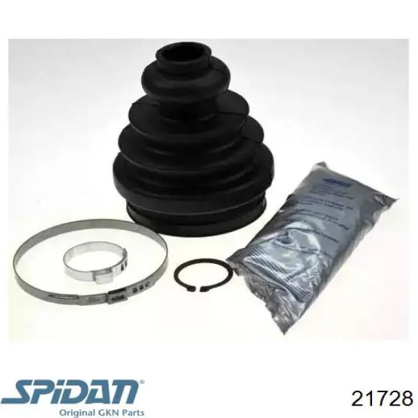 Osłona przegubu homokinetycznego półosi przedniej wewnętrzna GKN-Spidan 21728 cena, od 15,75 USD
