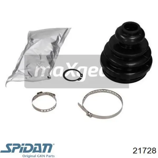 Do koszyka 21728 GKN-Spidan Osłona przegubu homokinetycznego półosi przedniej wewnętrzna